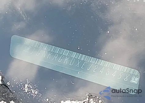 2014 Chevrolet Traverse 1Lt z USA, uszkodzony, nr VIN 1GNKRGKDXEJ243458